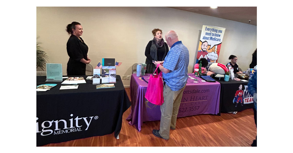Staying Connected in Scottsdale: Golden Heart Senior Care at Local Health Fairs