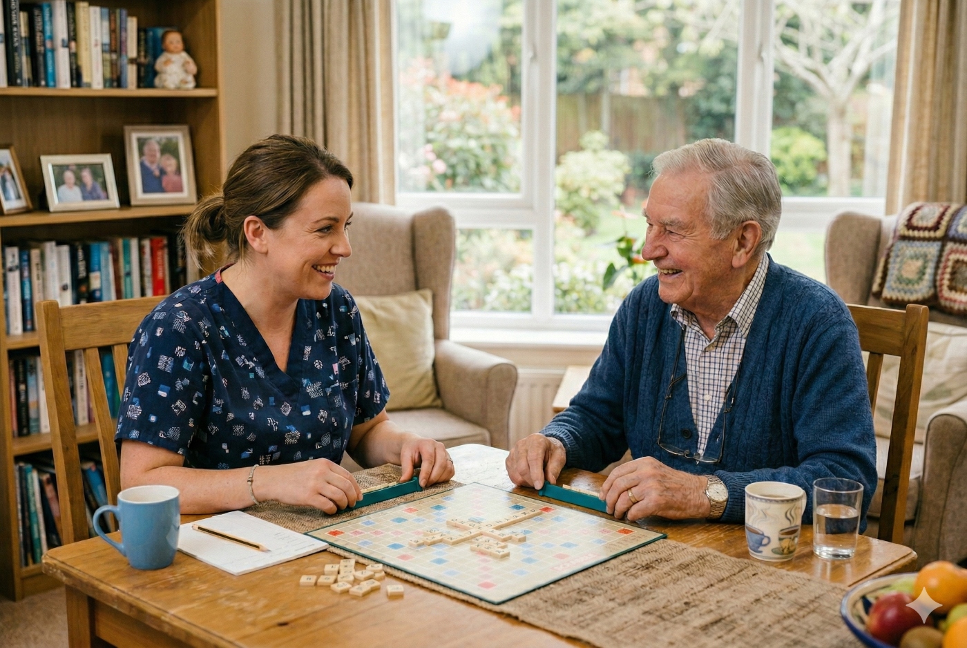 Preventing Boredom for Seniors with Companion Care at Home